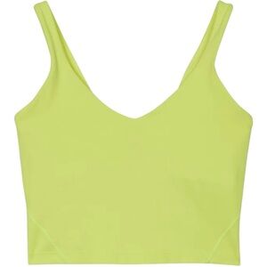 lululemon athletica Lime Green Tank Top